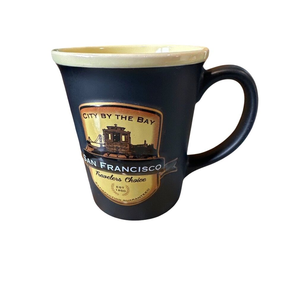 San Francisco City By The Bay Ceramic Mug Travelers Choice Souvenir Collectibles - Picture 3 of 9